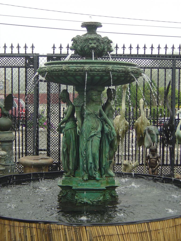 Four Grace Fountain Aardvark Antiques