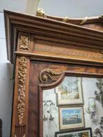 French Mahogany Armoire - Image 3