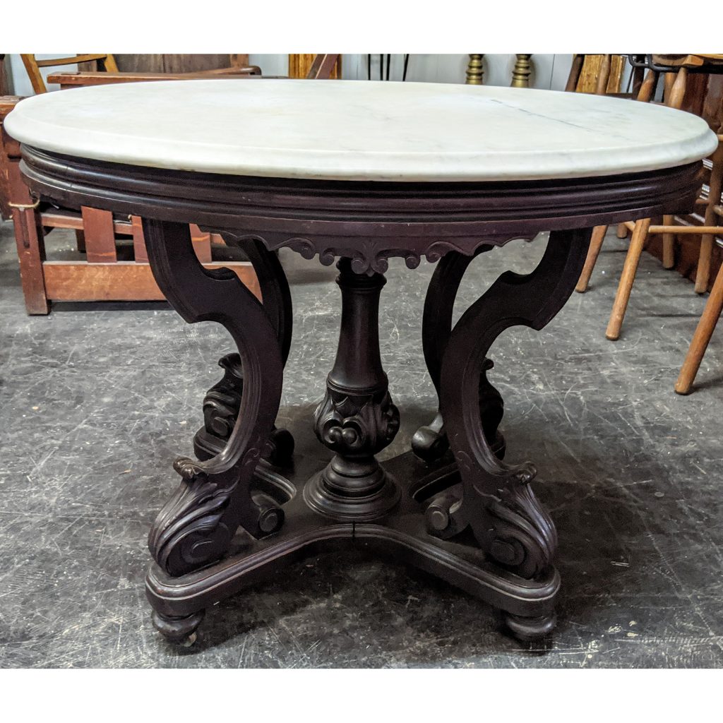 Marble Top Foyer Table Aardvark Antiques