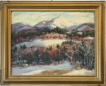 Snow Scene by Hubbard - Image 2