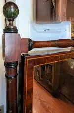 Regency Style Cheval Mirror c.1815 - Image 3