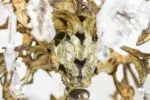 Maison Bague Style Gilt Bronze Chandelier - Image 4