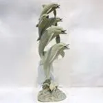 Bronze five dolphin Statue/fountain