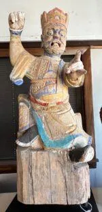 Chinese Wooden Figures - Image 3