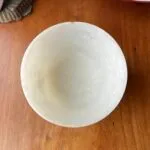 19th c Chinese White Nephrite Jade Cup on Stand - Image 2
