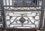 Cast Iron Estate Gates Circa 1918 - Image 3