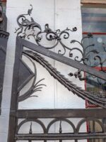 Cast Iron Estate Gates Circa 1918 - Image 6