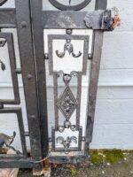 Cast Iron Estate Gates Circa 1918 - Image 8