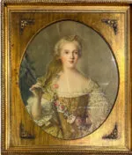 Chromolithograph of Madame Sophie, Daughter of King Louis XV, after Nattier - Image 2
